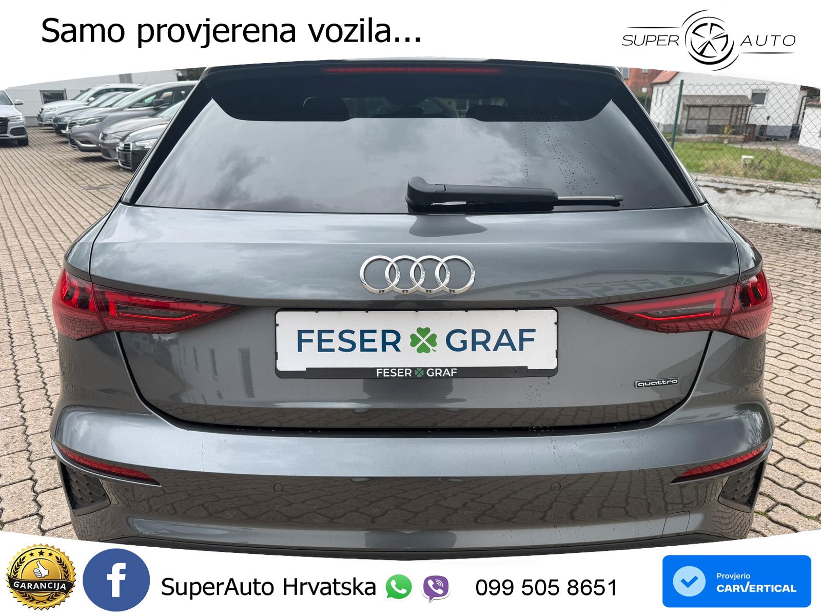 Audi A3 40 TFSI (190 KS) quattro S tronic S line LED+GR SJED+ACC
