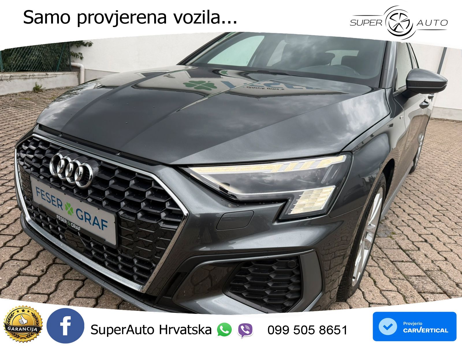 Audi A3 40 TFSI (190 KS) quattro S tronic S line LED+GR SJED+ACC