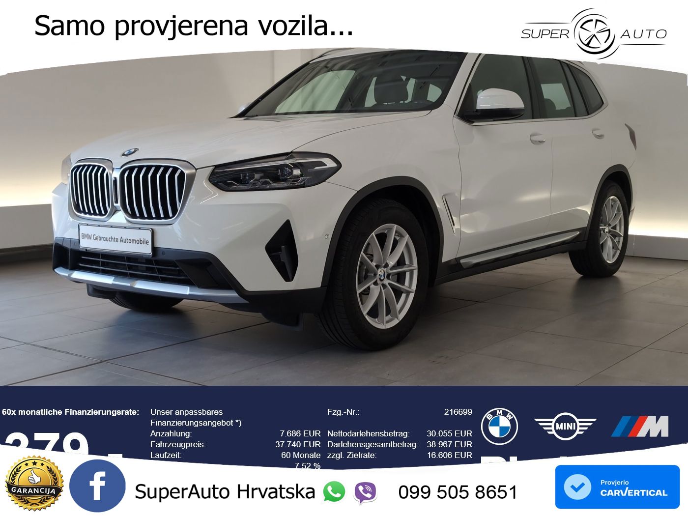 BMW X3 20d xDrive Steptronic
