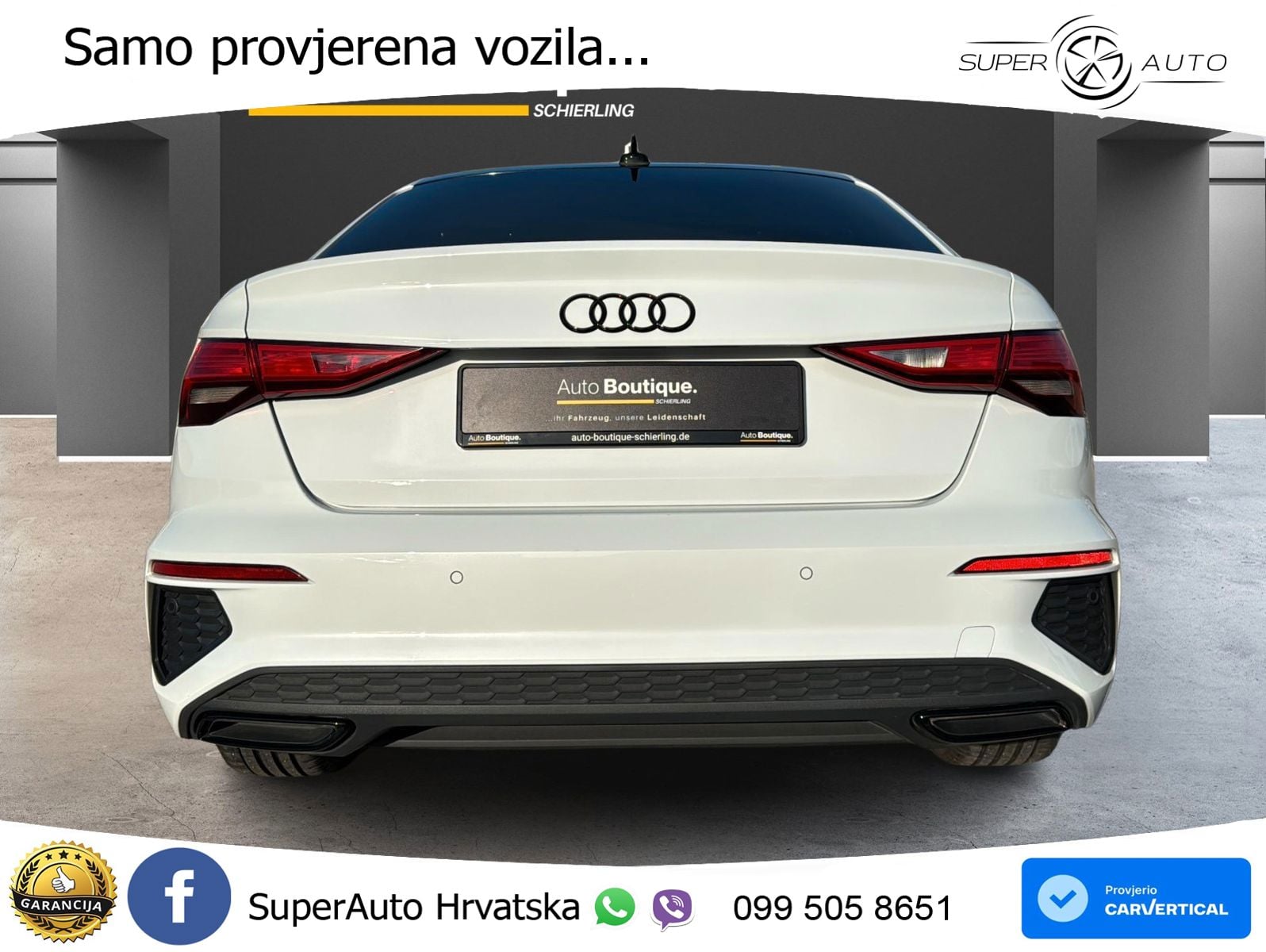 Audi A3 Limuzina 35 TDI (150 KS) S tronic S line LED+GR SJED+ACC