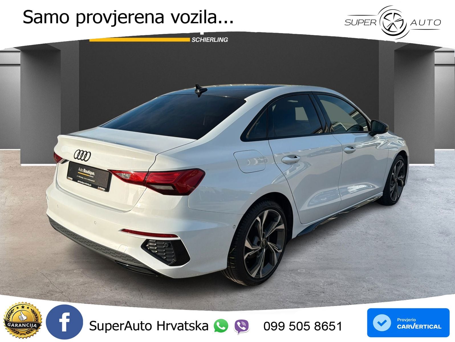 Audi A3 Limuzina 35 TDI (150 KS) S tronic S line LED+GR SJED+ACC