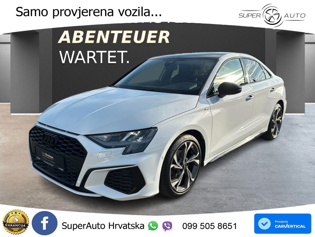 Audi A3 Limuzina 35 TDI (150 KS) S tronic S line LED+GR SJED+ACC