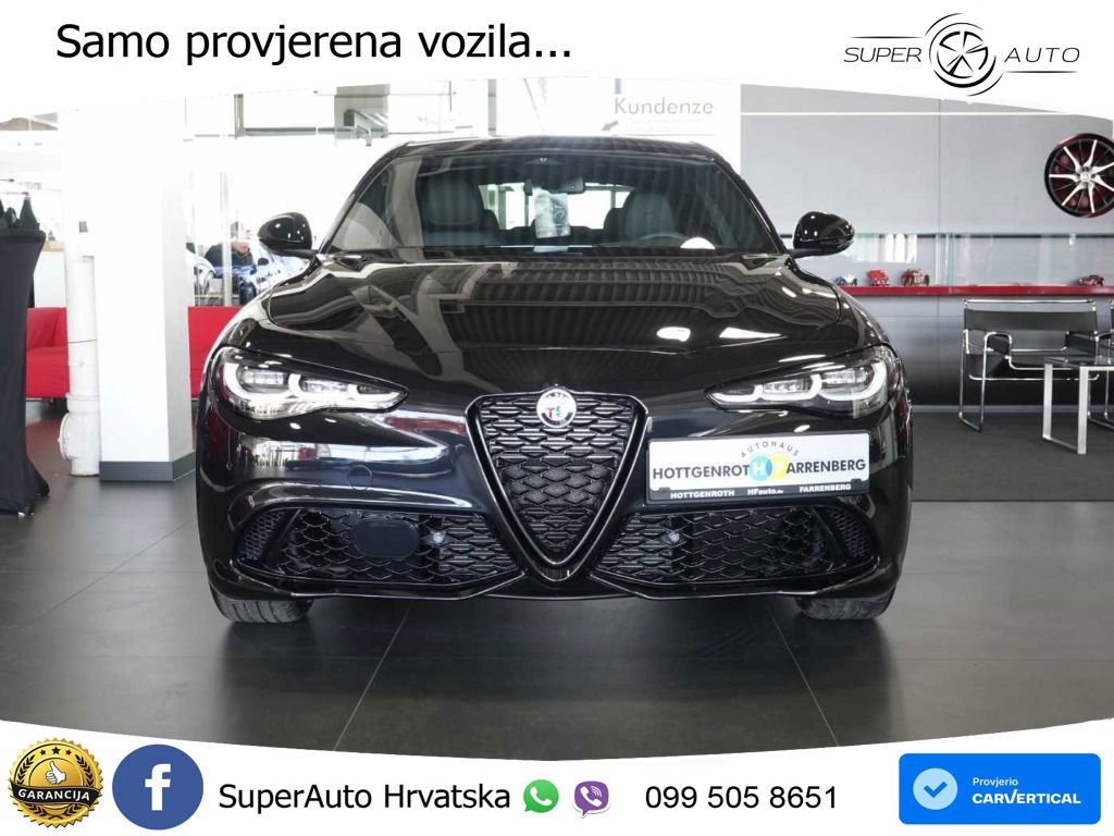 Alfa Romeo Giulia 2.0 Turbo (280 KS) Q4 Automatic LED+GR SJED+ACC