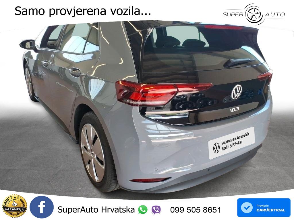 Volkswagen ID.3 Pro 62 kWh (204 KS) LED+ACC