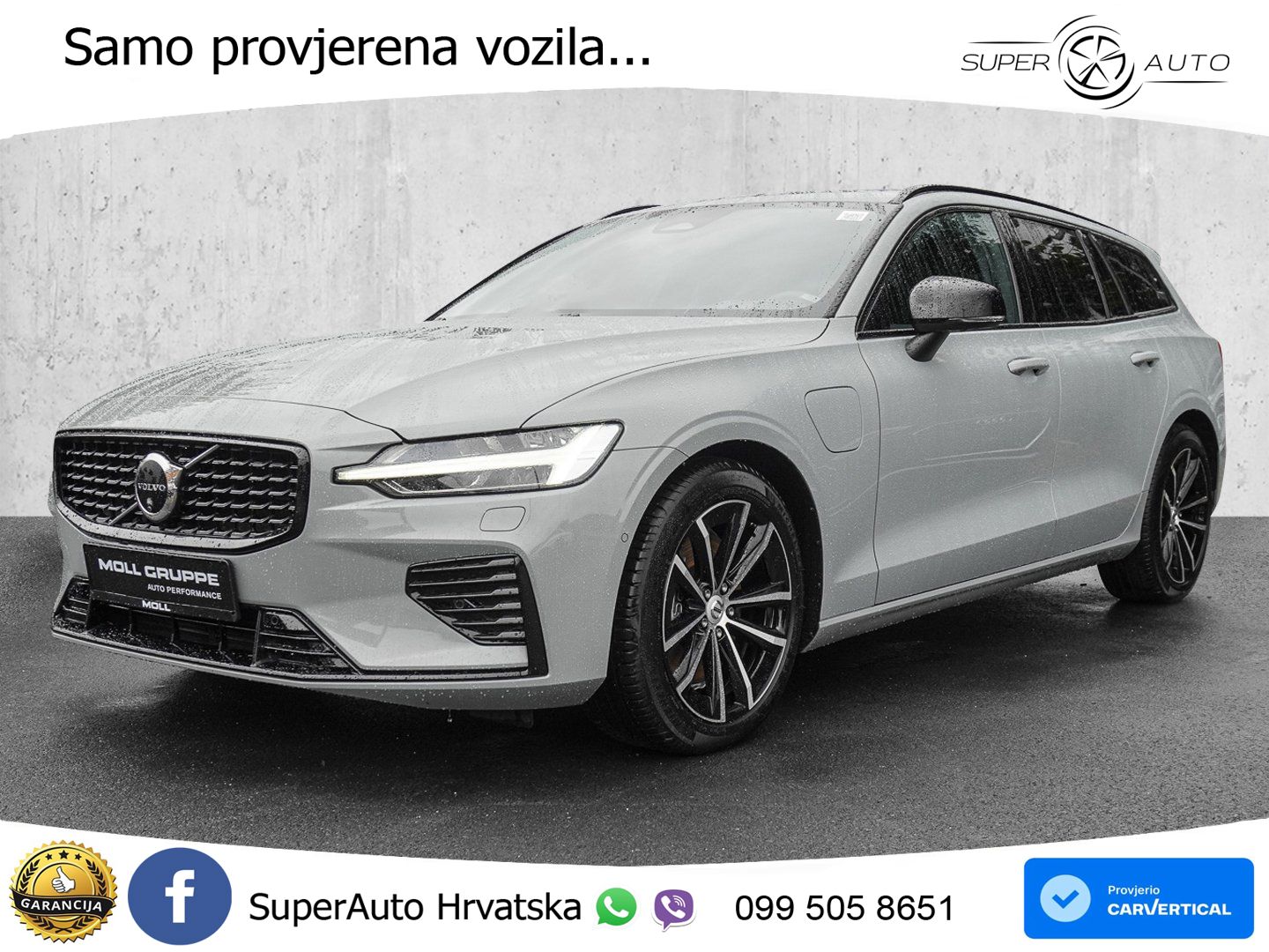 Volvo V60 2.0 T8 AWD Geartronic LED+GR SJED+ACC