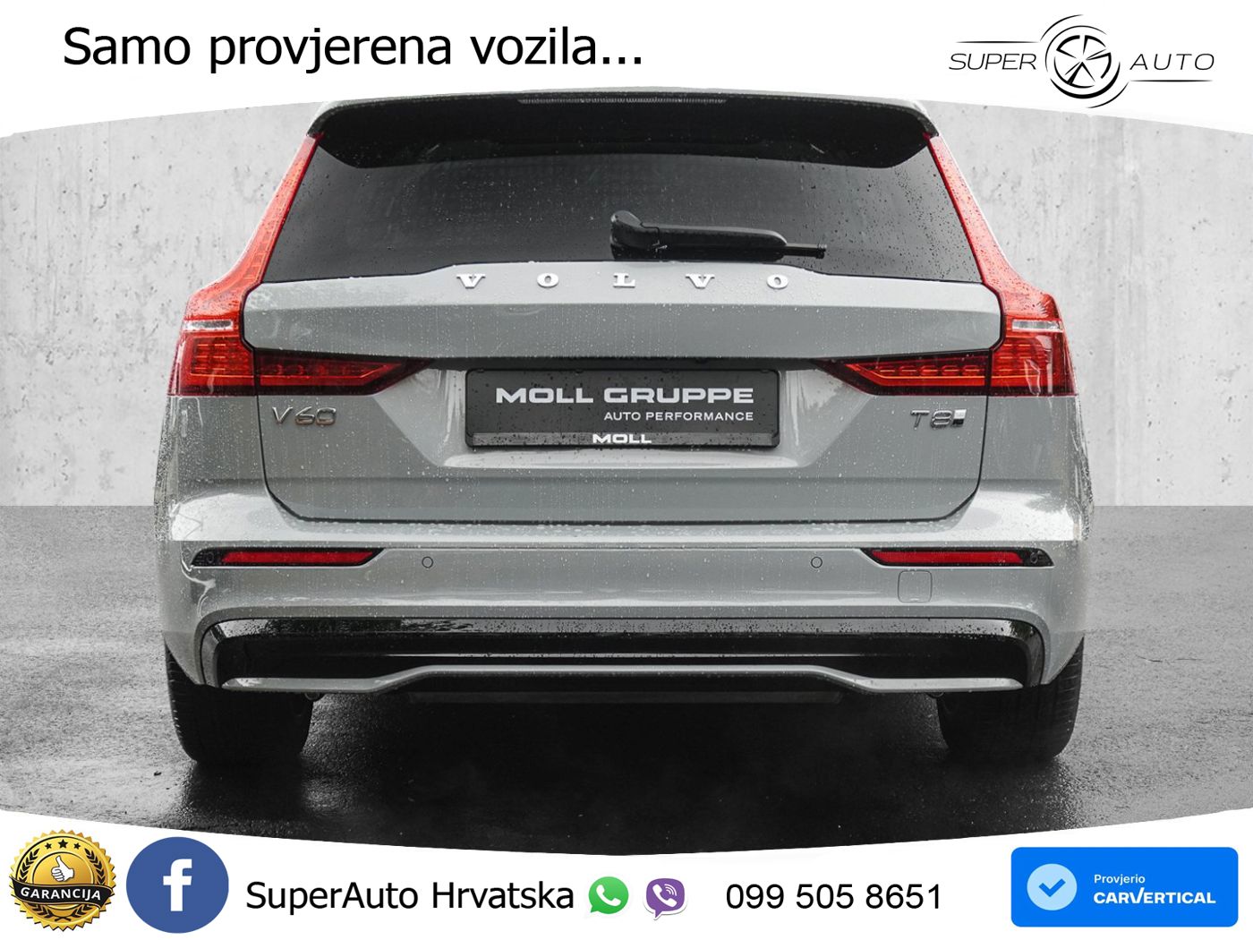 Volvo V60 2.0 T8 AWD Geartronic LED+GR SJED+ACC