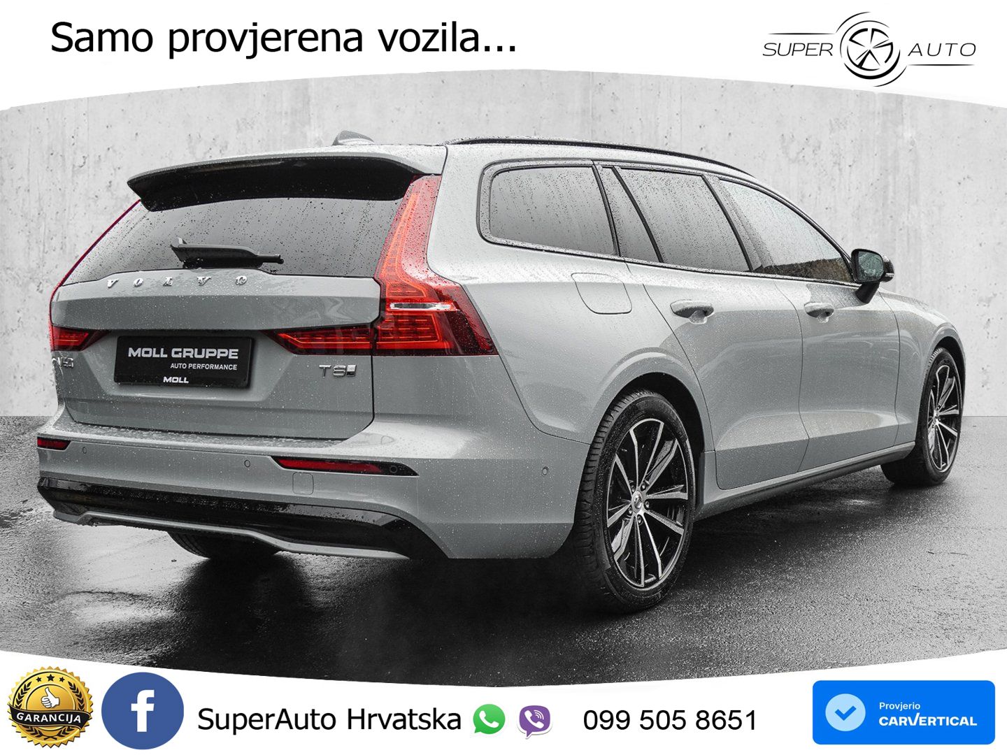 Volvo V60 2.0 T8 AWD Geartronic LED+GR SJED+ACC