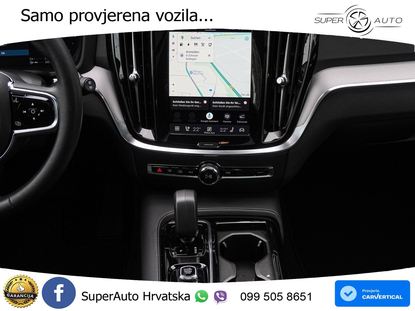 Volvo V60 2.0 T8 AWD Geartronic LED+GR SJED+ACC