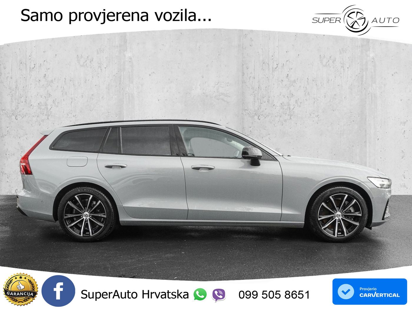 Volvo V60 2.0 T8 AWD Geartronic LED+GR SJED+ACC