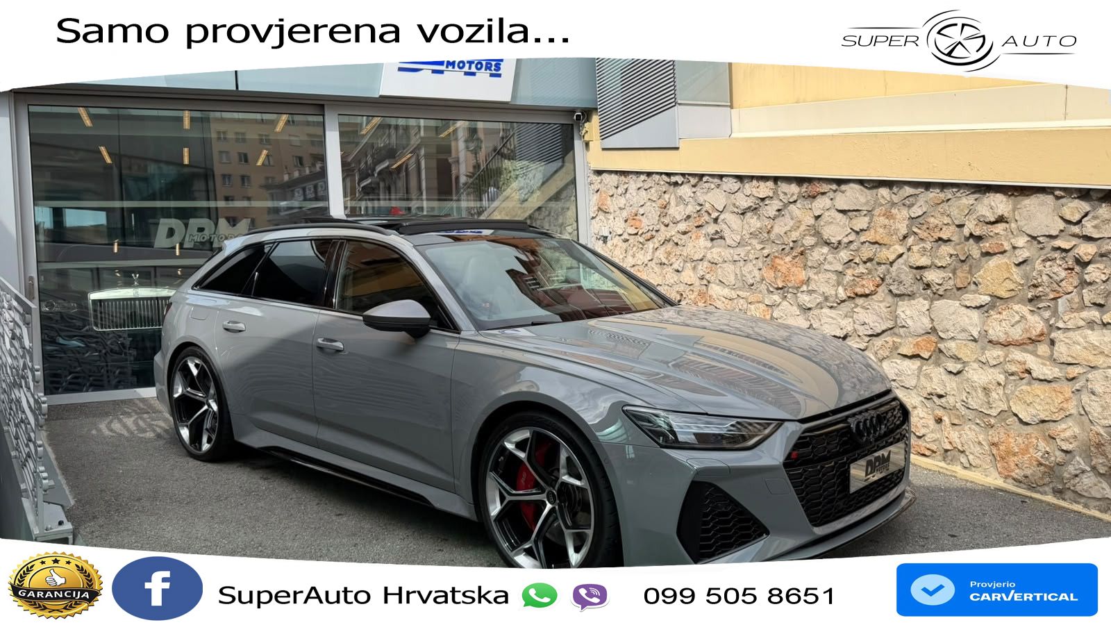Audi RS6 Avant 4.0 TFSI V8 performance (630 KS)  quattro tiptronic