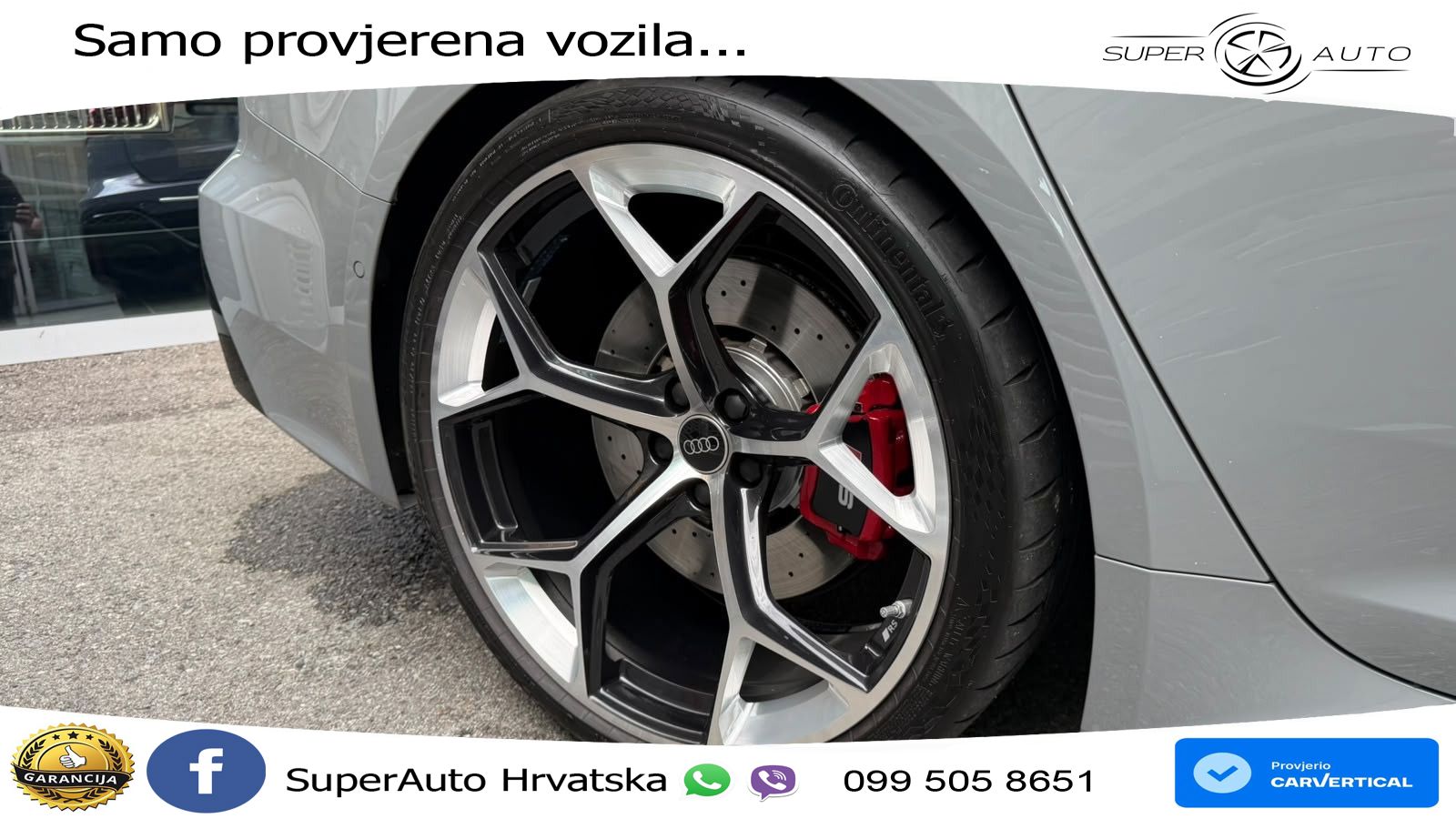 Audi RS6 Avant 4.0 TFSI V8 performance (630 KS)  quattro tiptronic