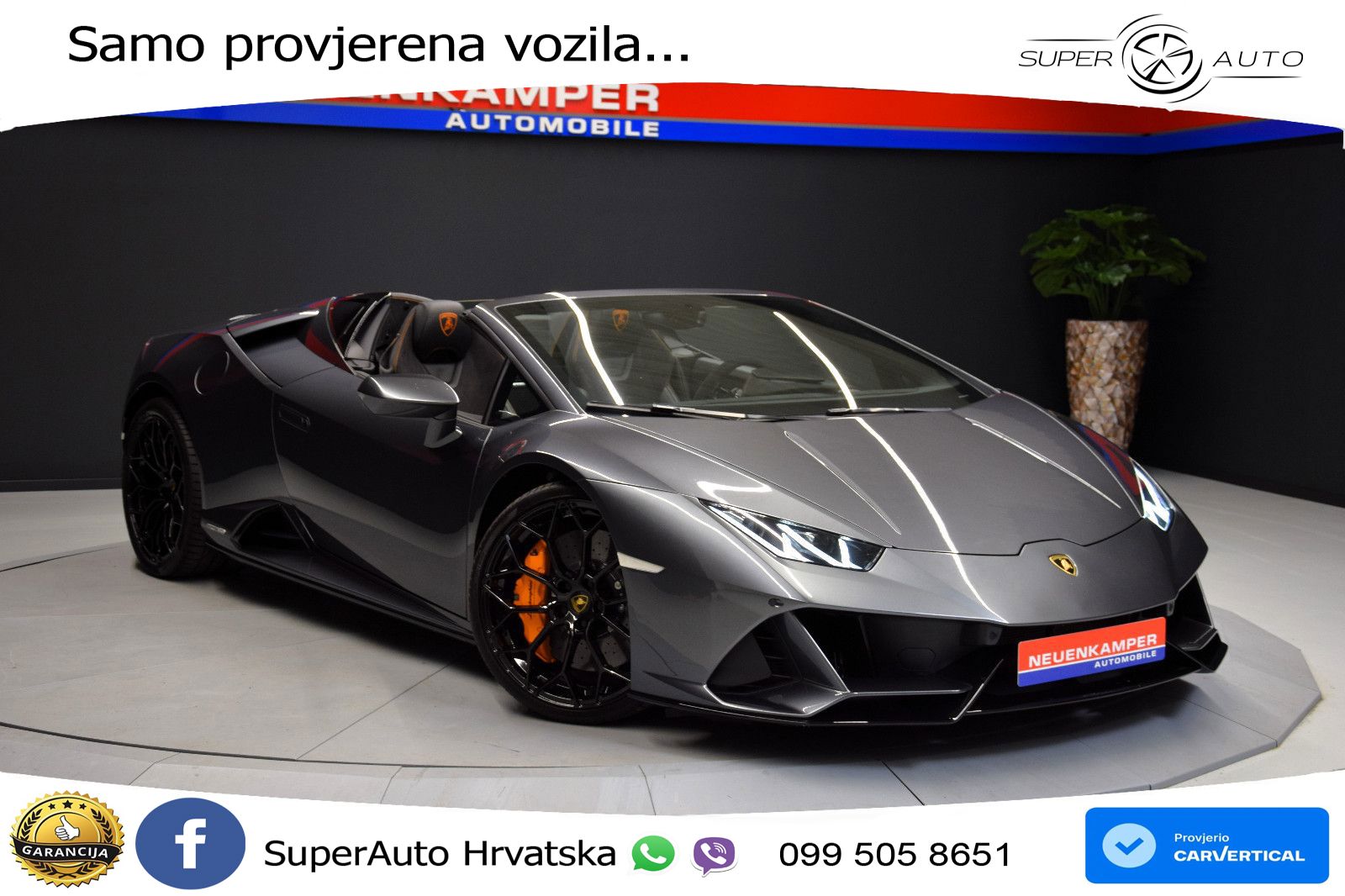 Lamborghini Huracan EVO Spyder 5.2 V10 (640 KS) AWD DCT