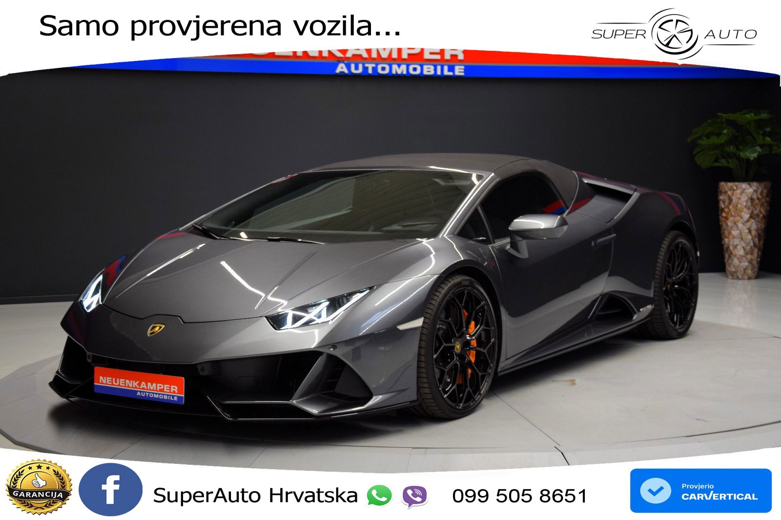Lamborghini Huracan EVO Spyder 5.2 V10 (640 KS) AWD DCT