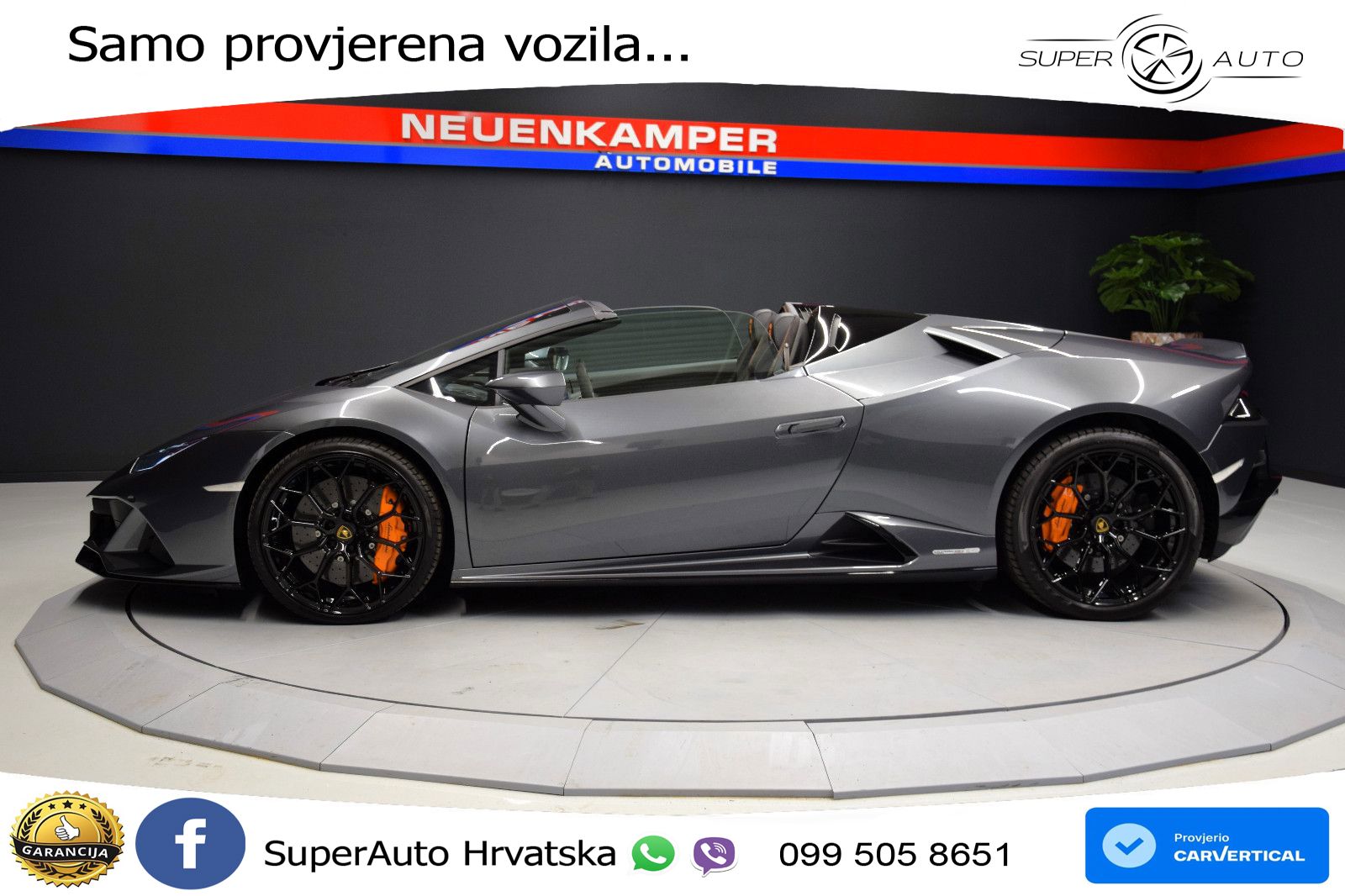 Lamborghini Huracan EVO Spyder 5.2 V10 (640 KS) AWD DCT
