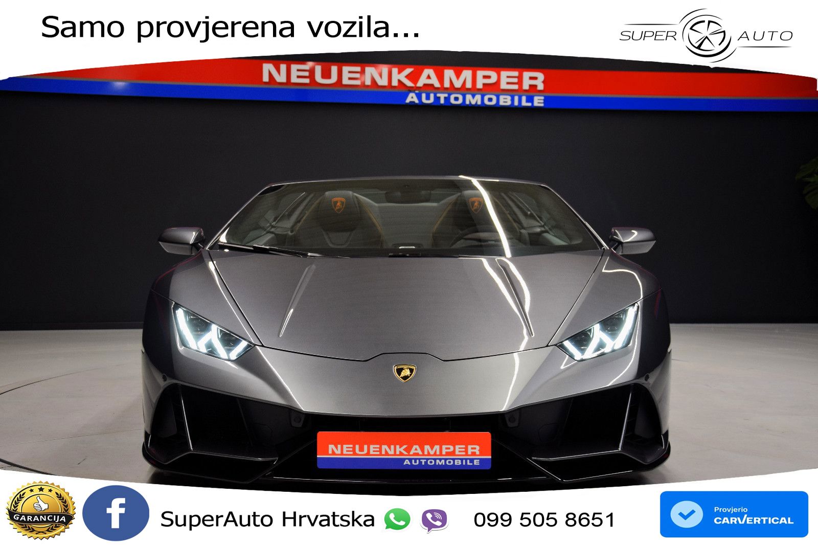 Lamborghini Huracan EVO Spyder 5.2 V10 (640 KS) AWD DCT
