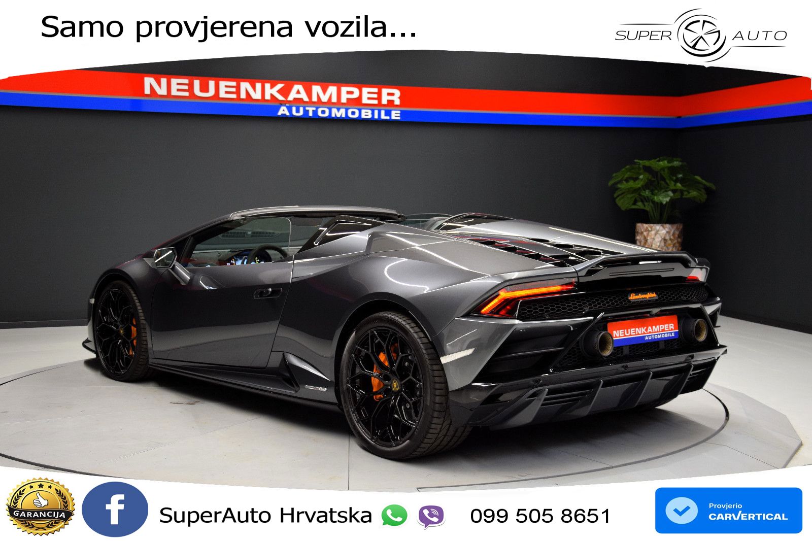 Lamborghini Huracan EVO Spyder 5.2 V10 (640 KS) AWD DCT
