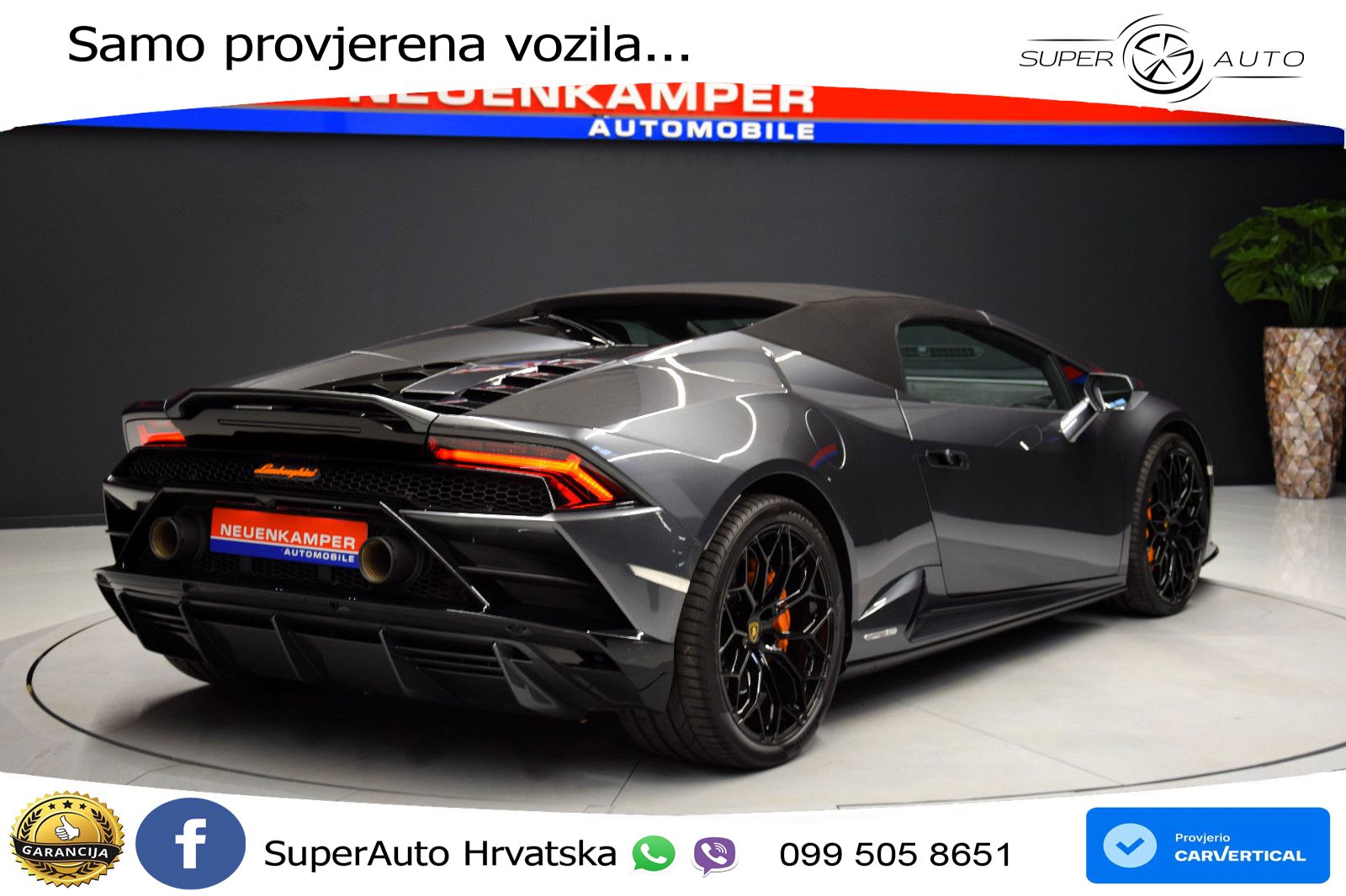 Lamborghini Huracan EVO Spyder 5.2 V10 (640 KS) AWD DCT