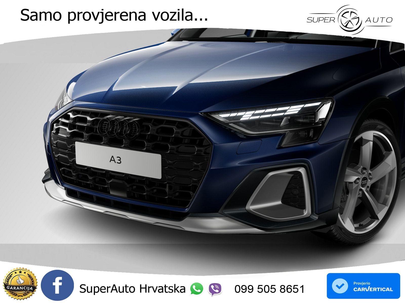 Audi A3 allstreet 35 TDI (150 KS) S tronic LED+GR SJED+ACC