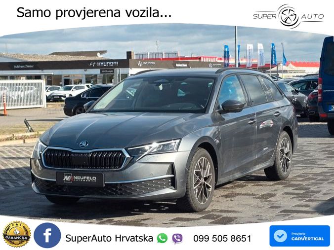 Škoda Octavia Combi 2.0 TDI (150 KS) DSG LED+GR SJED+ACC
