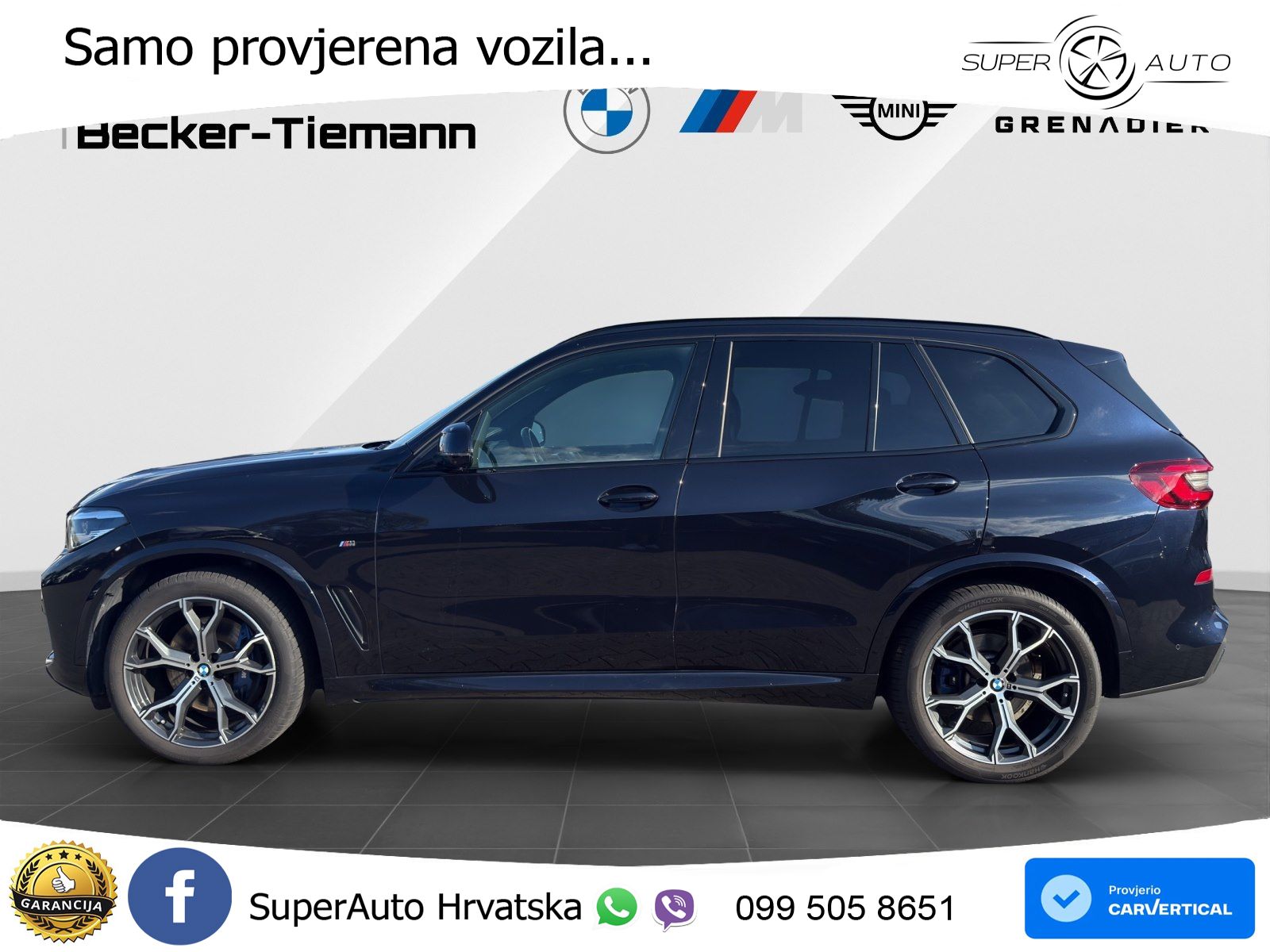 BMW X5 30d (286 KS) xDrive Steptronic M Sport LED+GR SJED+ACC