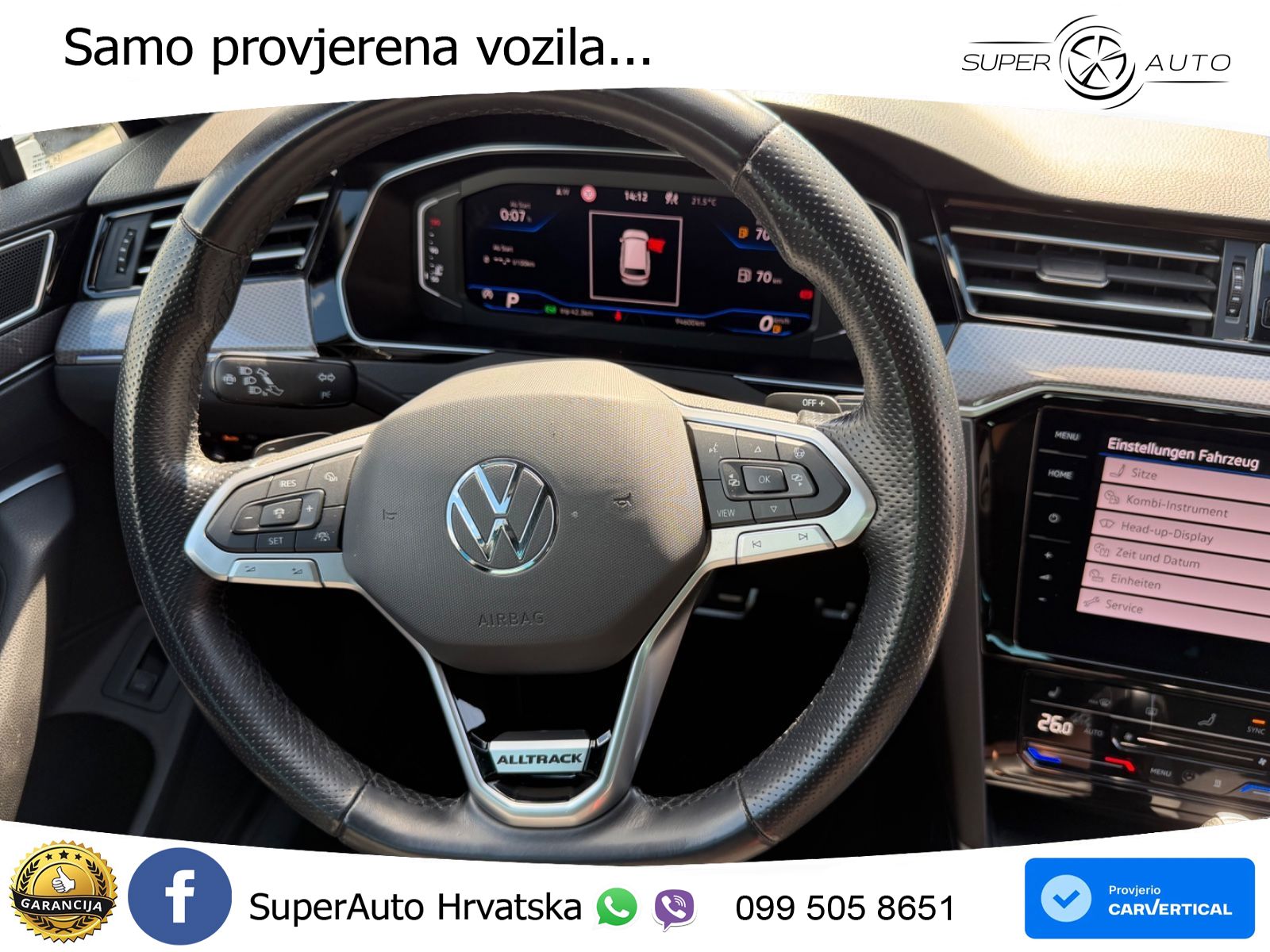 Volkswagen Passat Variant 2.0 TDI (200 KS) 4MOTION DSG LED+GR SJED+ACC