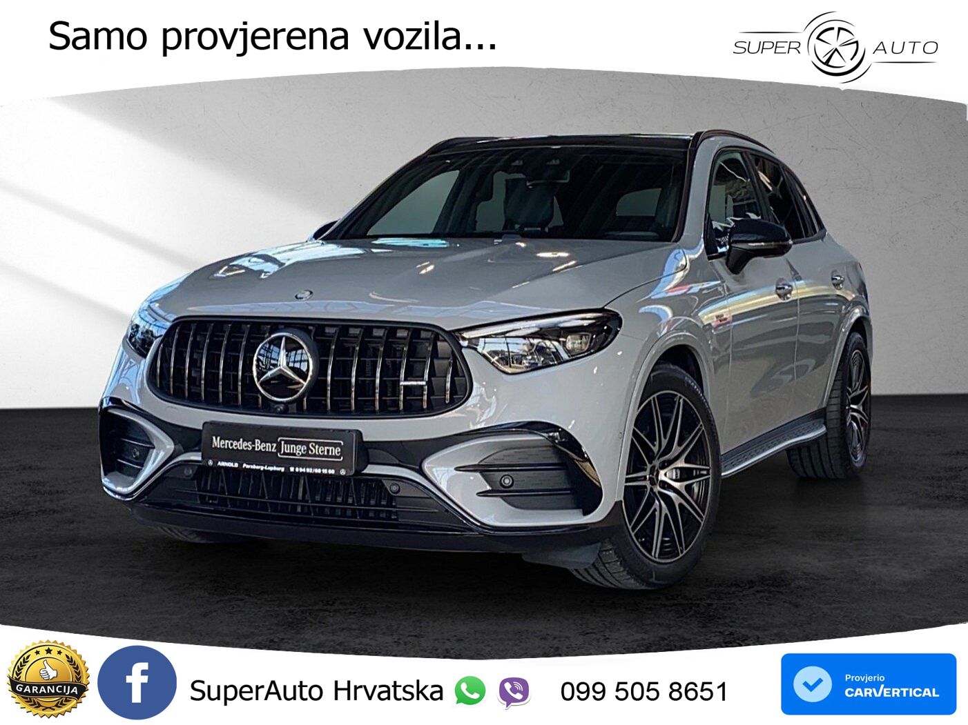 Mercedes AMG GLC 43 (421 KS) 4MATIC AMG SPEEDSHIFT MCT 9G ACC+GR SJED+360+PANO