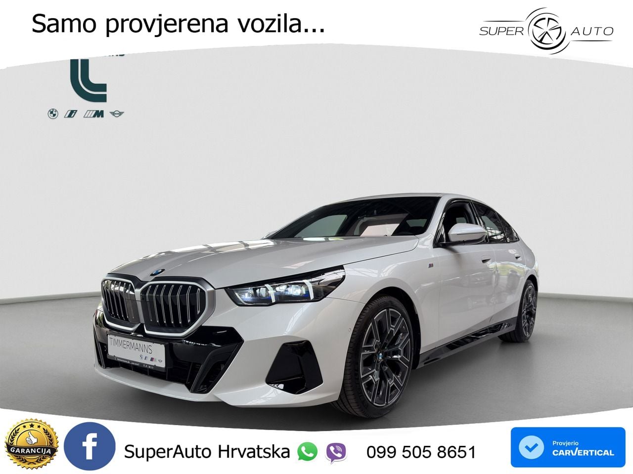 BMW 520d (197 KS) Steptronic M Sport LED+GR SJED+ACC