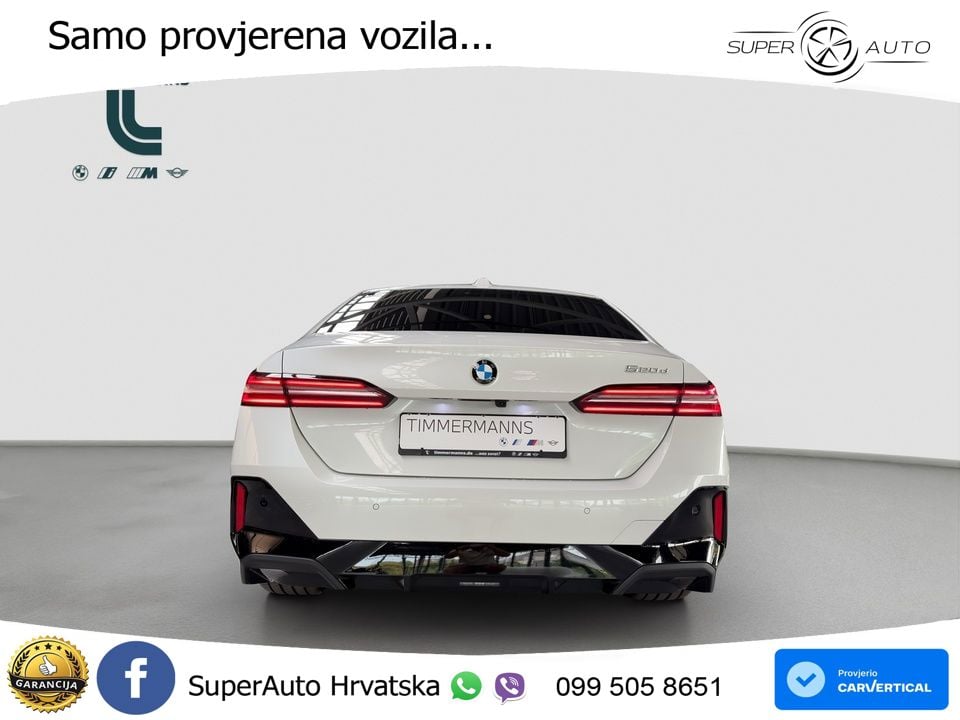 BMW 520d (197 KS) Steptronic M Sport LED+GR SJED+ACC