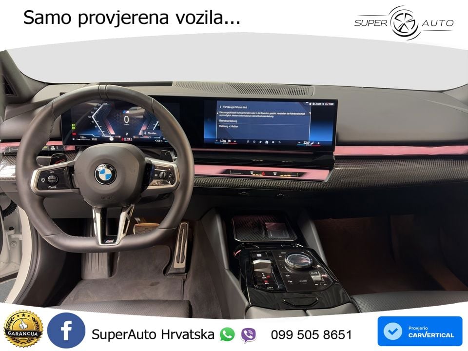 BMW 520d (197 KS) Steptronic M Sport LED+GR SJED+ACC