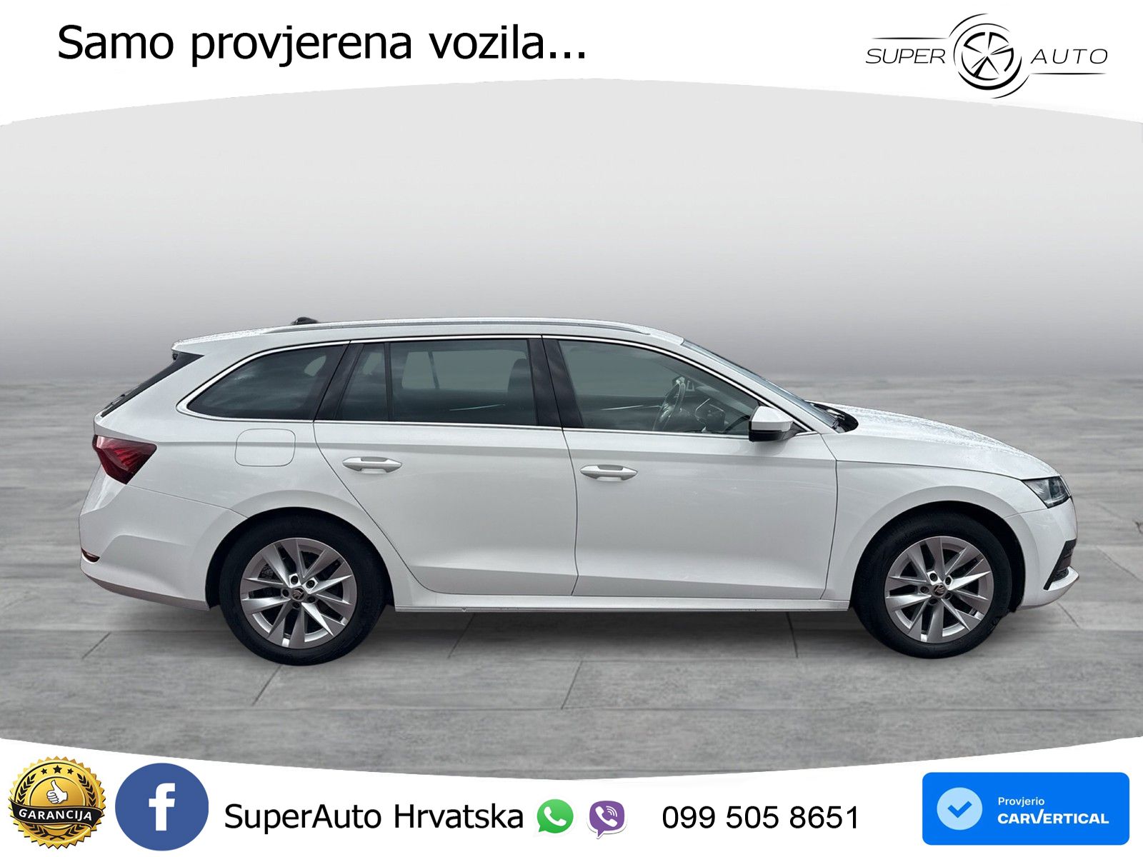 Škoda Octavia Combi 2.0 TDI (150 KS) DSG LED+GR SJED+ACC