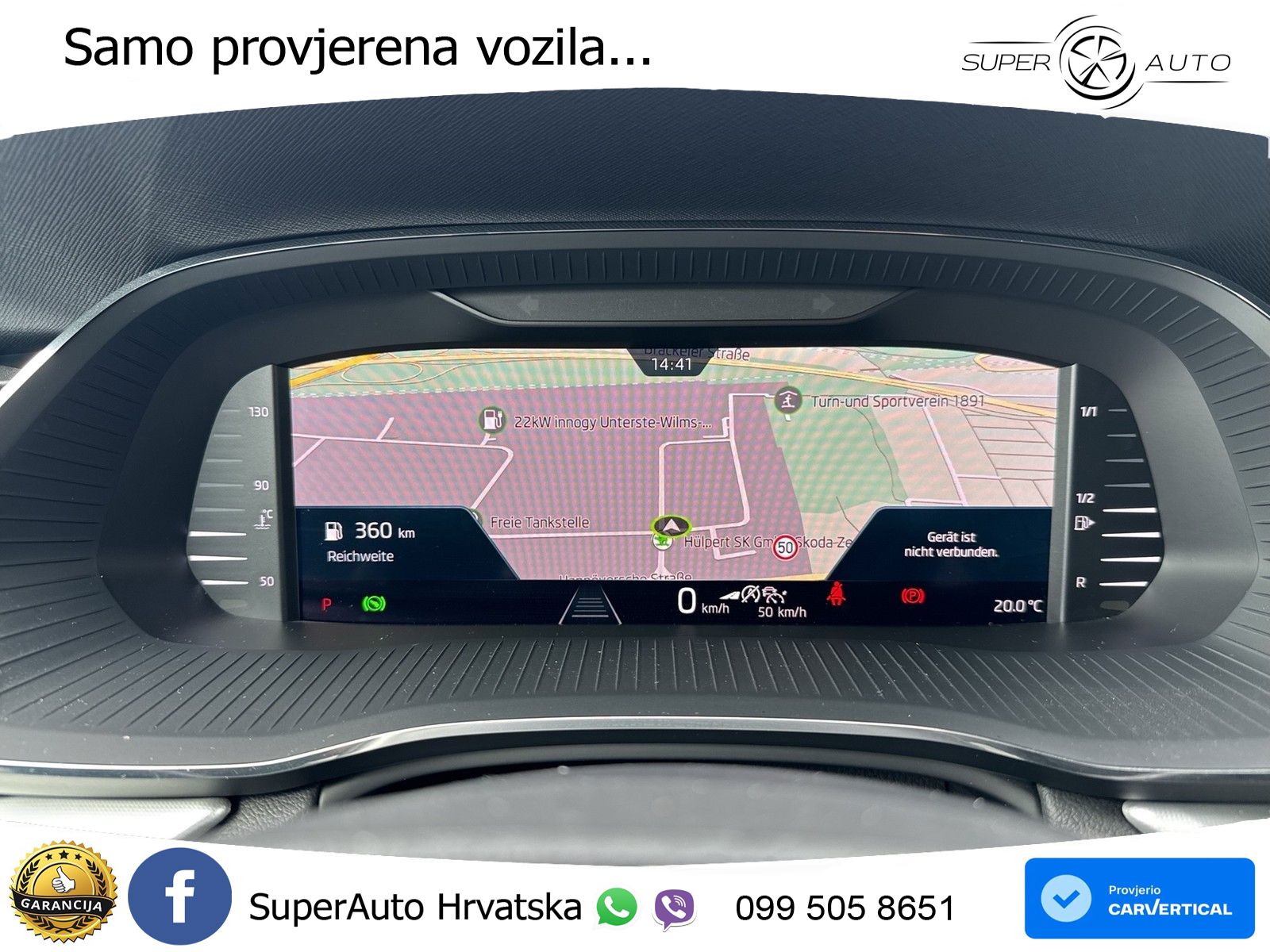 Škoda Octavia Combi 2.0 TDI (150 KS) DSG LED+GR SJED+ACC