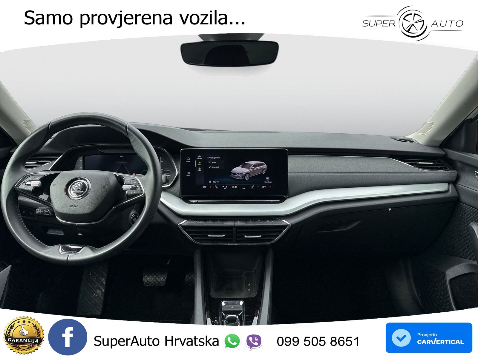 Škoda Octavia Combi 2.0 TDI (150 KS) DSG LED+GR SJED+ACC