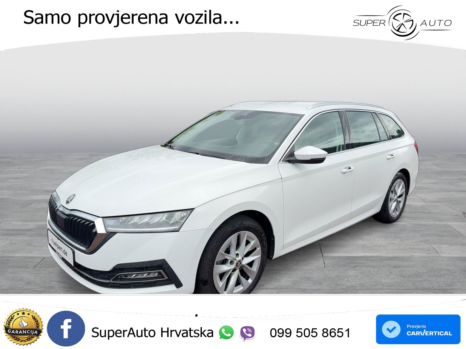 Škoda Octavia Combi 2.0 TDI (150 KS) DSG LED+GR SJED+ACC