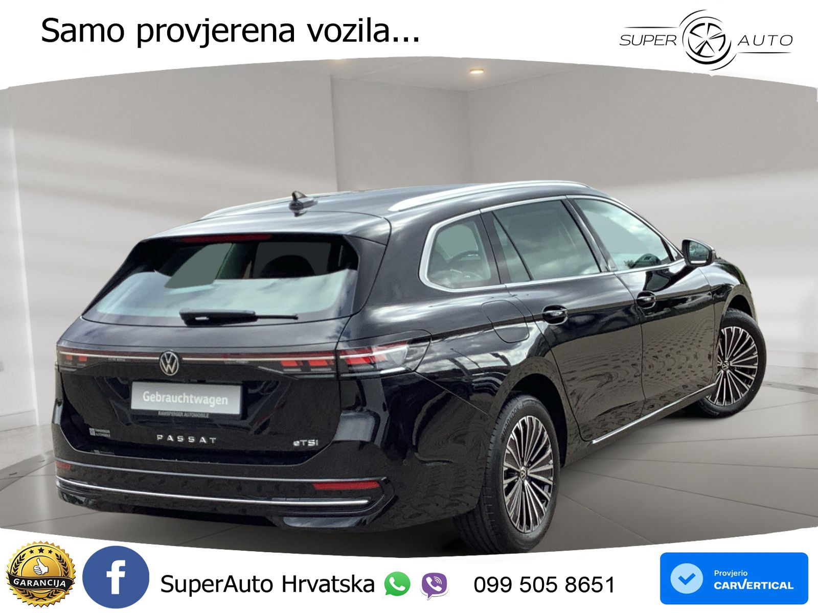Volkswagen Passat Variant 1.5 eTSI (150 KS) DSG Elegance LED+GR SJED+ACC