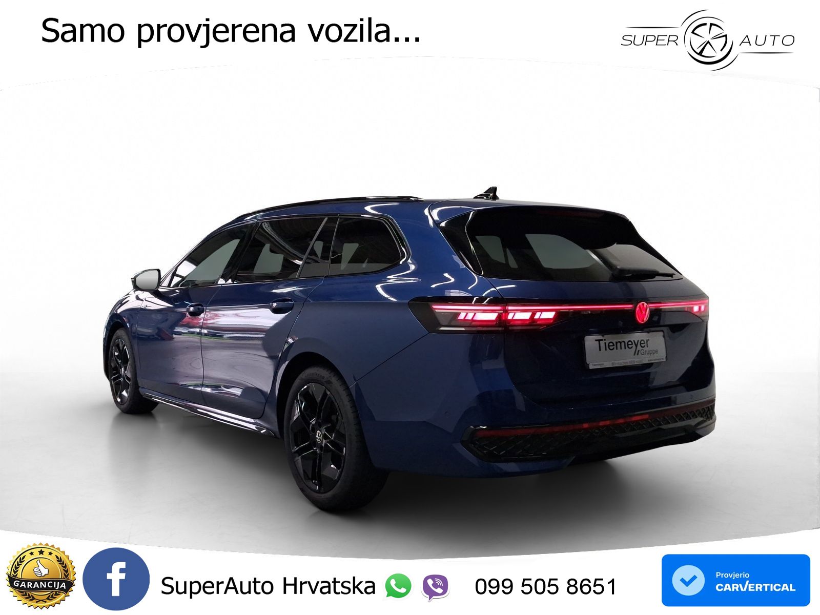 Volkswagen Passat Variant 2.0 TDI (193 KS) 4MOTION DSG R-Line LED+GR SJED+ACC