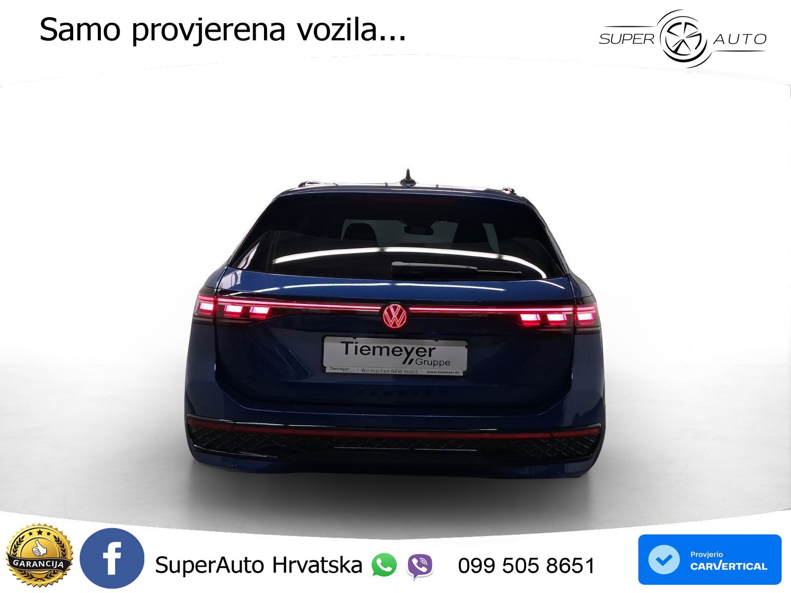 Volkswagen Passat Variant 2.0 TDI (193 KS) 4MOTION DSG R-Line LED+GR SJED+ACC