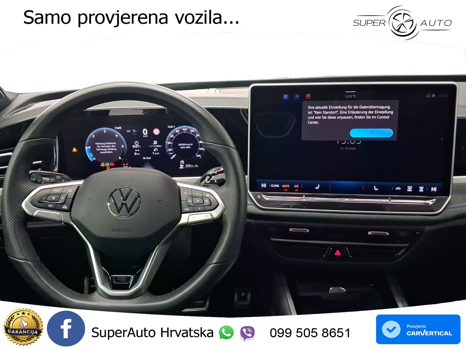 Volkswagen Passat Variant 2.0 TDI (193 KS) 4MOTION DSG R-Line LED+GR SJED+ACC