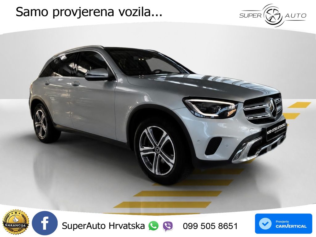 Mercedes GLC 220d (194 KS) 4MATIC G-TRONIC ACC+GR SJED+360+PANO