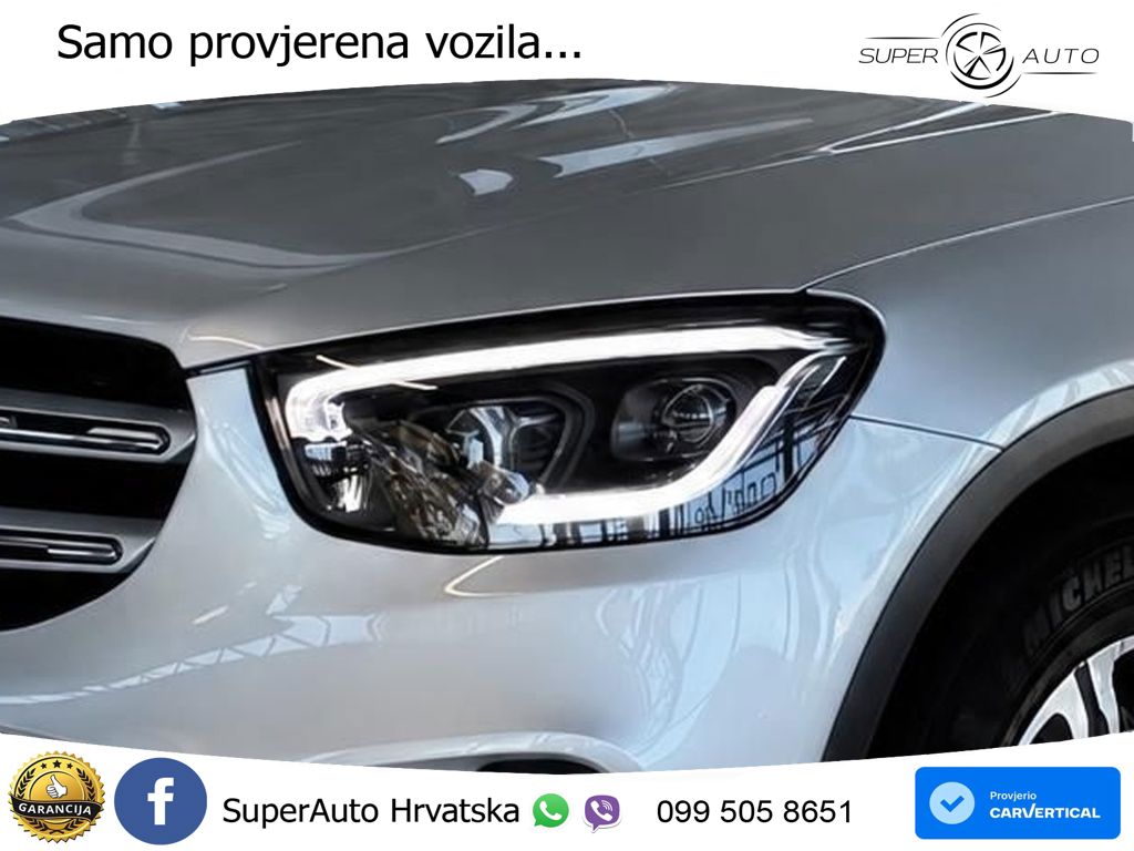 Mercedes GLC 220d (194 KS) 4MATIC G-TRONIC ACC+GR SJED+360+PANO