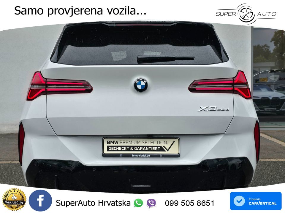 BMW X3 20d xDrive Steptronic M Sport LED+GR SJED+ACC