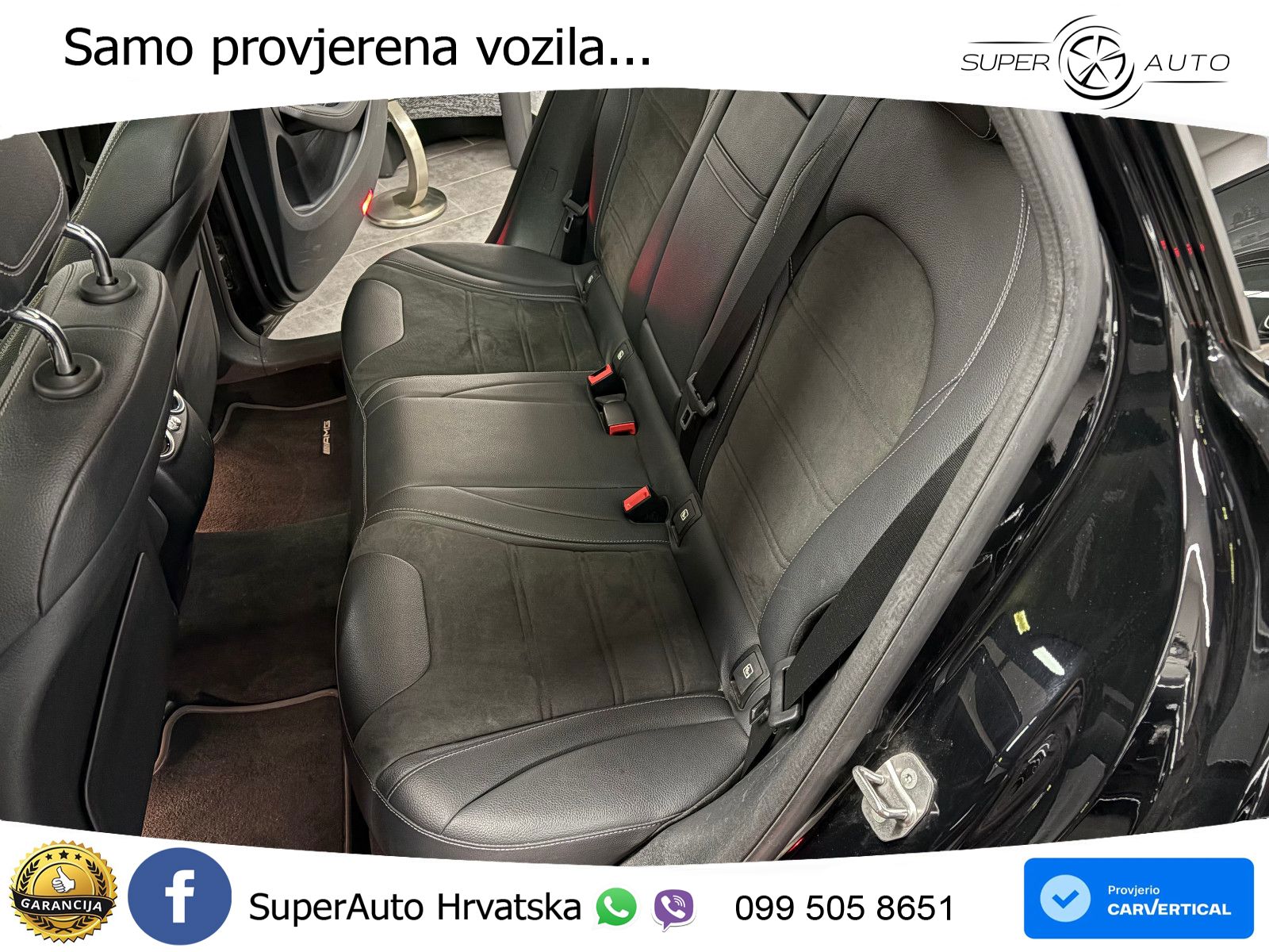 Mercedes AMG GLC 63 V8 (476 KS) 4MATIC+ MCT ZRAČNI+ACC+GR SJED+KAM+PANO