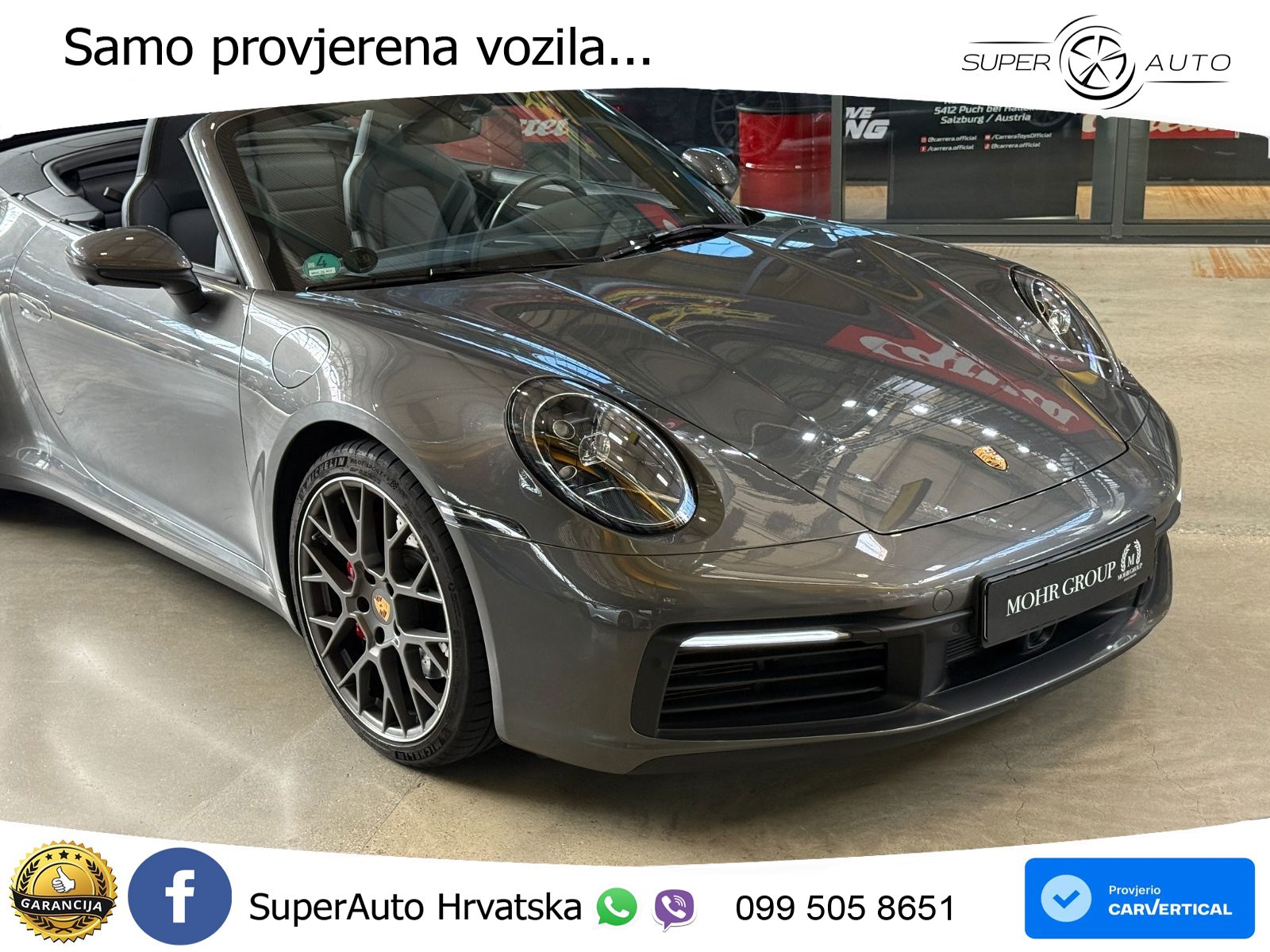 Porsche 911 Carrera 4S 3.0 (450 KS) PDK LED+GR SJED+ACC