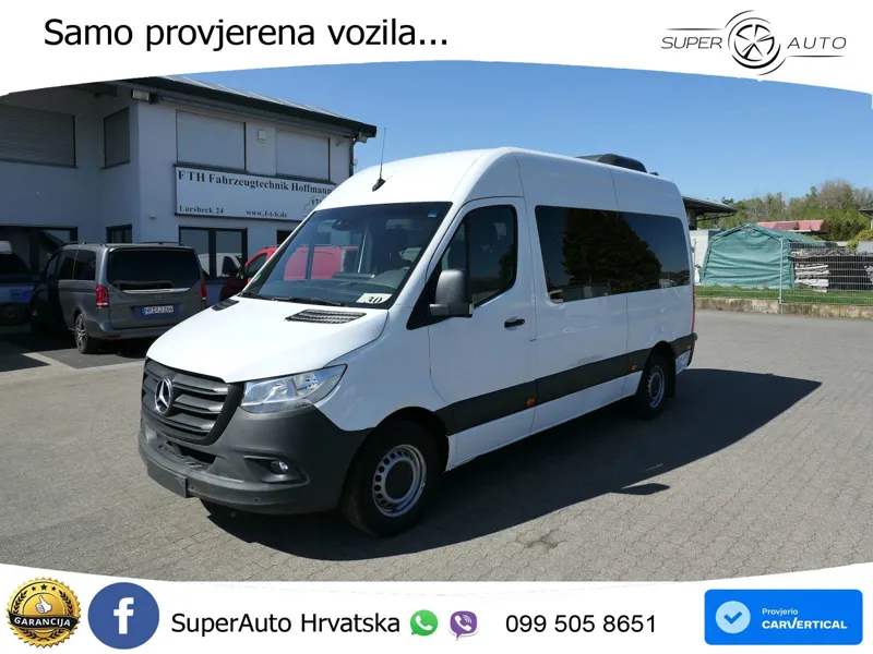 Mercedes-Benz Sprinter 317 Kombi Bus 8Sitze hydr.Rollstuhllift 170 KS