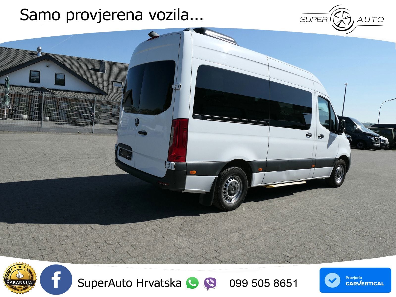 Mercedes-Benz Sprinter 317 Kombi Bus 8Sitze hydr.Rollstuhllift 170 KS