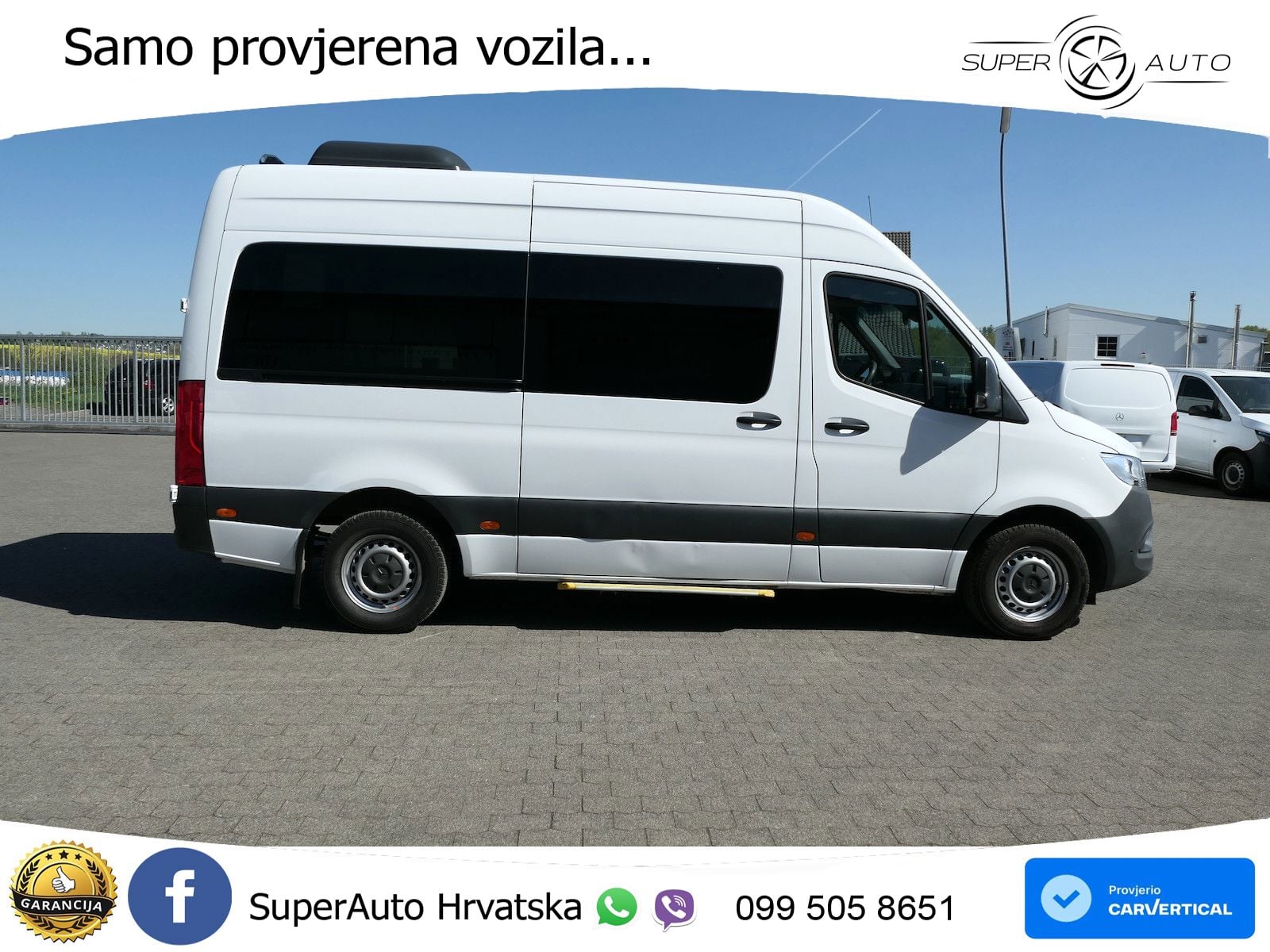 Mercedes-Benz Sprinter 317 Kombi Bus 8Sitze hydr.Rollstuhllift 170 KS