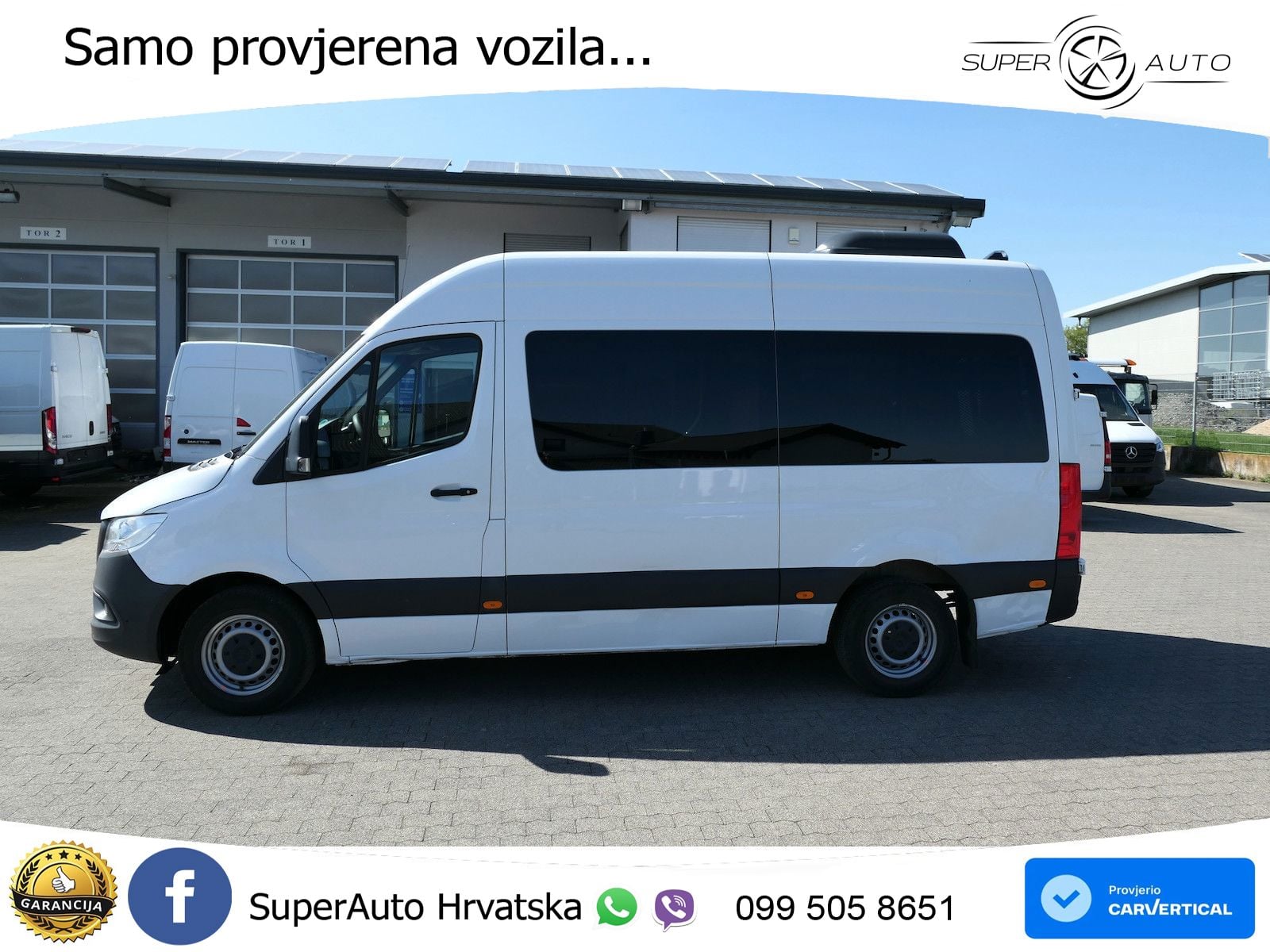Mercedes-Benz Sprinter 317 Kombi Bus 8Sitze hydr.Rollstuhllift 170 KS