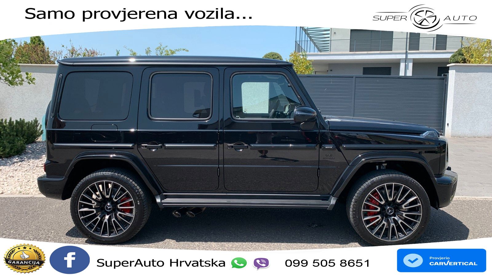 Mercedes AMG G 63 Long V8 (585 KS) 4MATIC 9G-TRONIC AMG SPEEDSHIFT TCT LED+GR SJED+ACC