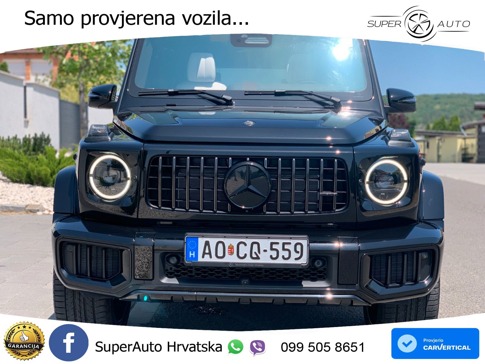 Mercedes AMG G 63 Long V8 (585 KS) 4MATIC 9G-TRONIC AMG SPEEDSHIFT TCT LED+GR SJED+ACC