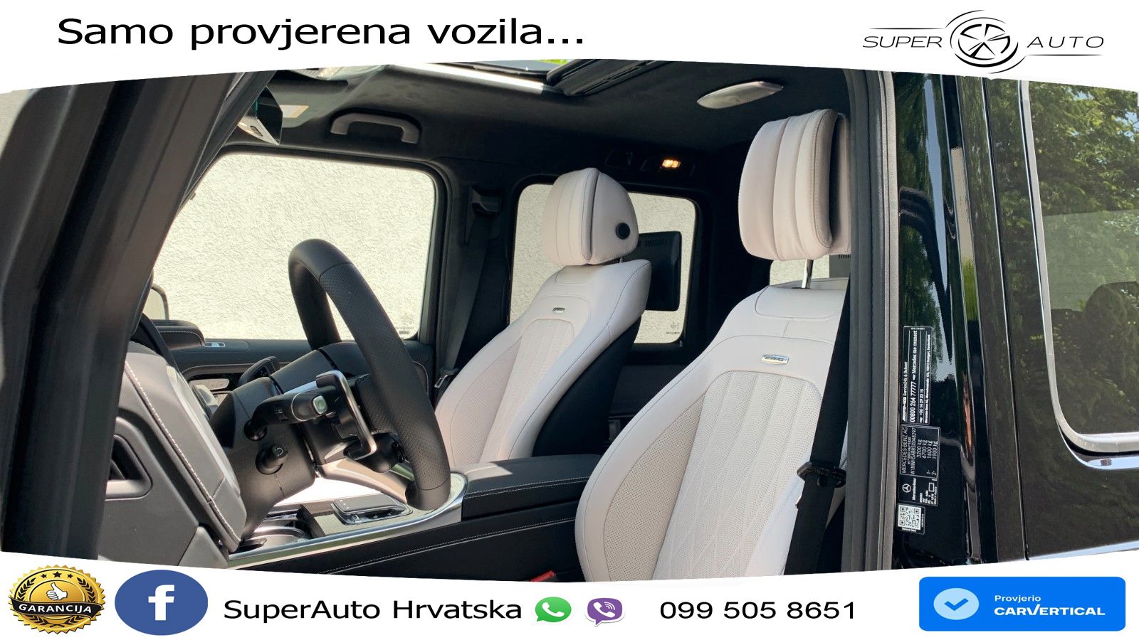 Mercedes AMG G 63 Long V8 (585 KS) 4MATIC 9G-TRONIC AMG SPEEDSHIFT TCT LED+GR SJED+ACC