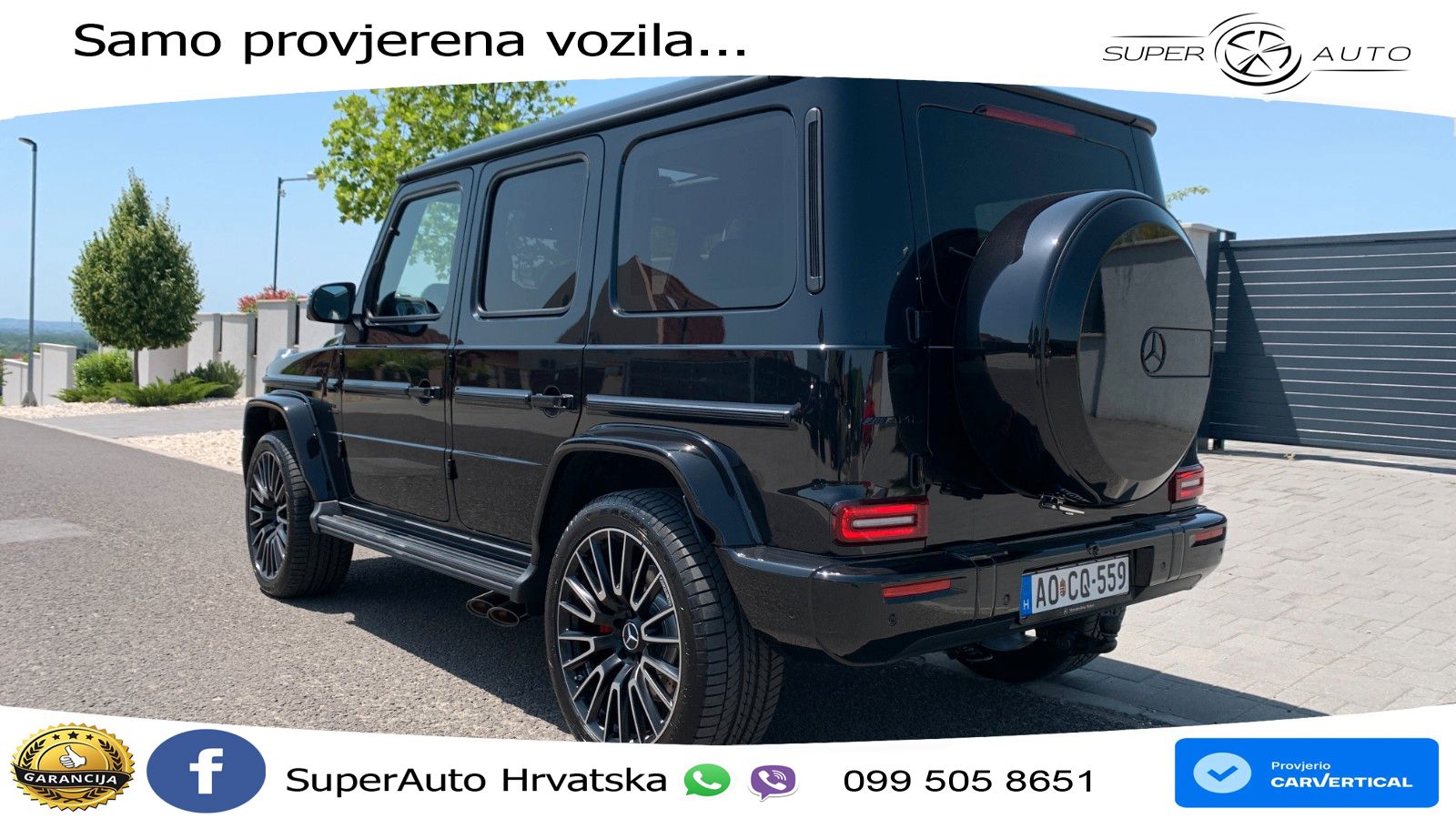 Mercedes AMG G 63 Long V8 (585 KS) 4MATIC 9G-TRONIC AMG SPEEDSHIFT TCT LED+GR SJED+ACC